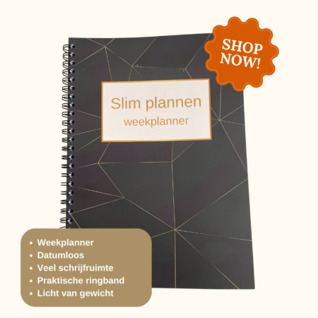 Weekplanner Slim plannen Angelique Vijge