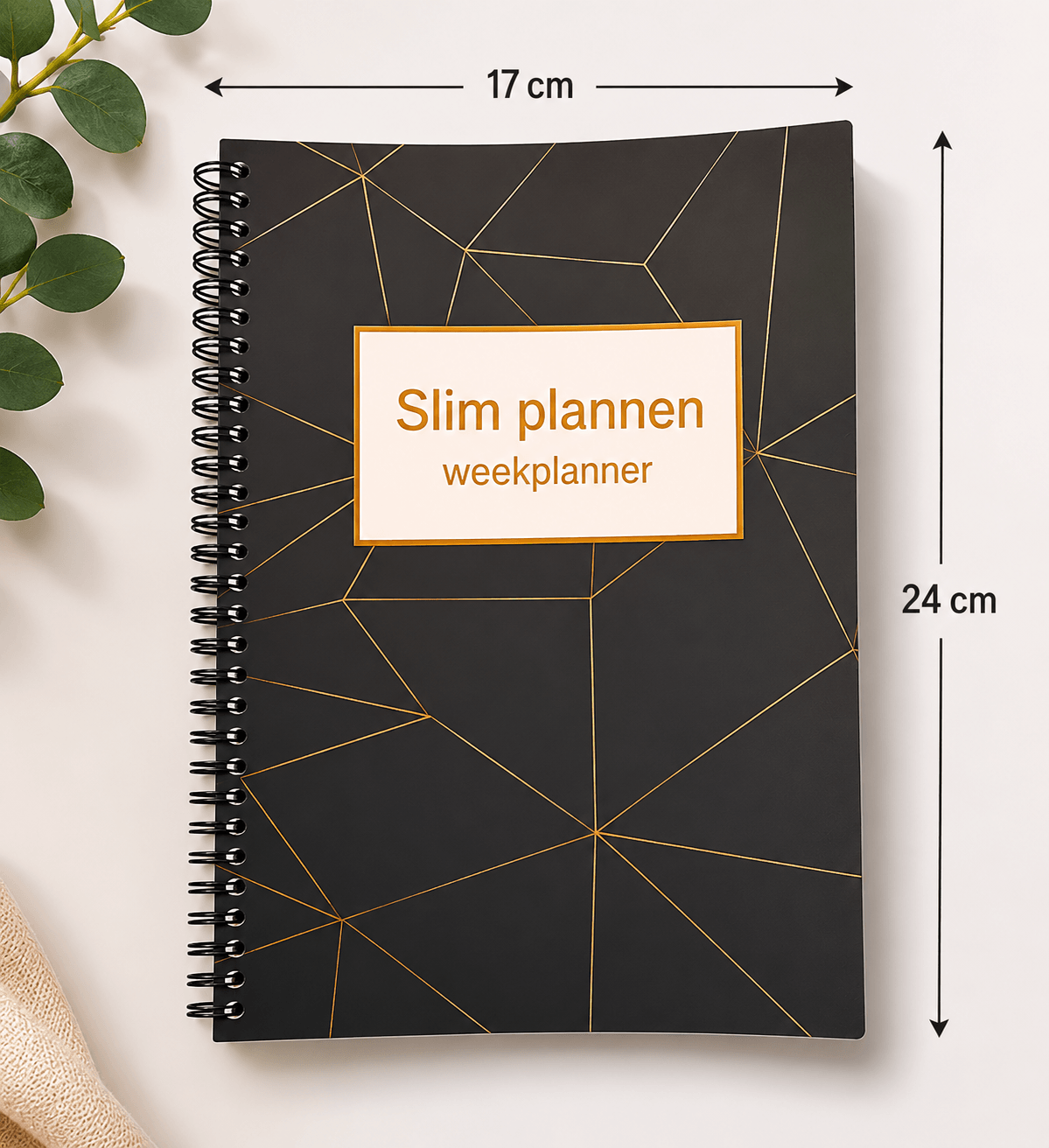 Cijfers & Structuur Slim plannen - weekplanner - papieren planner - datumloos