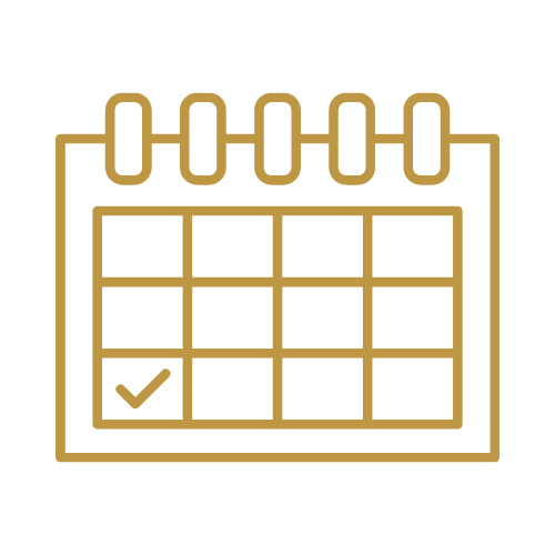 Icoon van een kalender